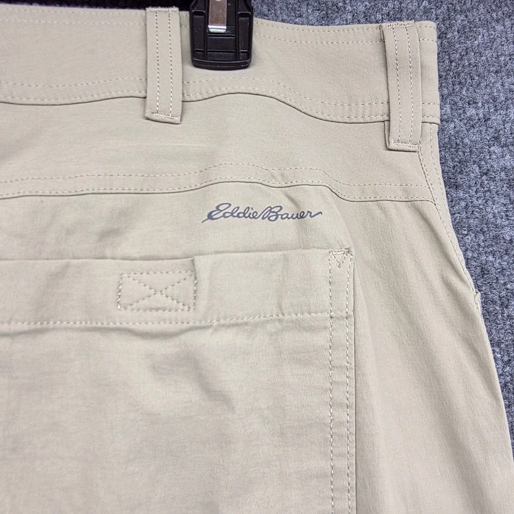 Eddie Bauer‎ Mens First Ascent Cargo Pants Hiking Travel Zip Pockets Size 38x32